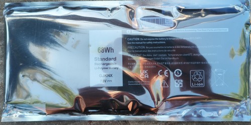 Bnd 68wh gjknx laptop battery - bnd,