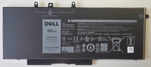 Genuine dell gjknx - gjknx, 68wh
